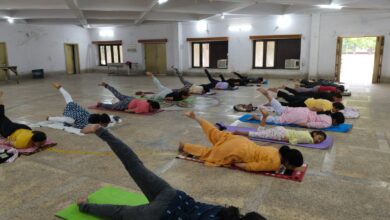 Sonbhadra: Yoga is an art and science of living a healthy life - Akanksha Rao