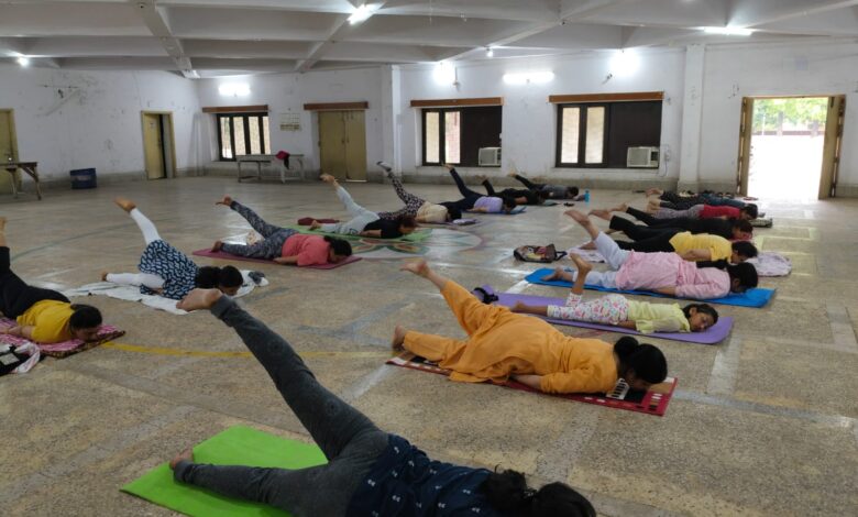 Sonbhadra: Yoga is an art and science of living a healthy life - Akanksha Rao