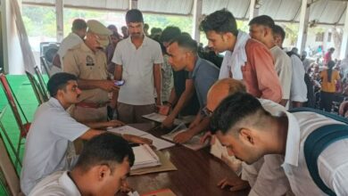 Pratapgarh News: Inspection of the arrival process and accommodation arrangements of recruit constables