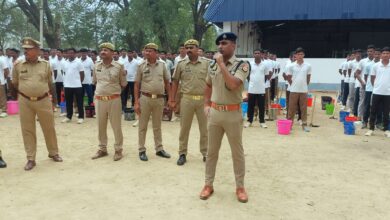 Pratapgarh news: Superintendent of Police Dr. Anil Kumar briefed the recruit constables, stressed on service spirit and discipline