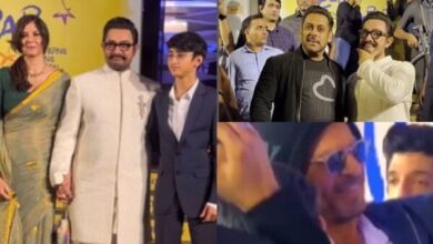 Aamir Khan's film screening: A grand screening of Aamir Khan's film 'Sitare Zameen Par', Salman and Shahrukh also attended