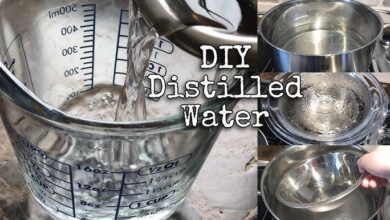 Make distilled water at home: Make distilled water at home in an emergency, an easy way to get free inverter battery!