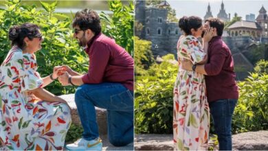 Arjun Kapoor's sister Anshula got engaged: Anshula Kapoor secretly got engaged to Rohan Thakkar, shared romantic pictures on social media
