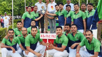 Prayagraj news: Fourth Corps PAC Kabaddi, Gymnastics, Fencing and Kho-Kho Competition 2025 concludes