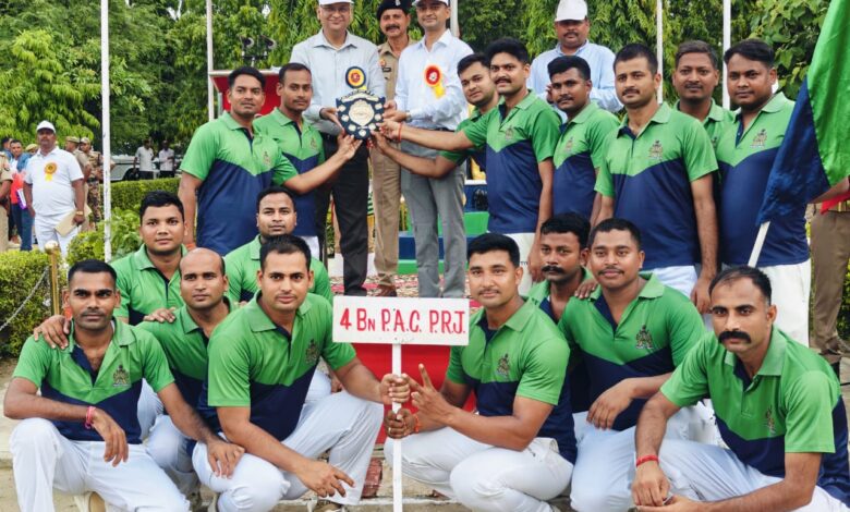Prayagraj news: Fourth Corps PAC Kabaddi, Gymnastics, Fencing and Kho-Kho Competition 2025 concludes