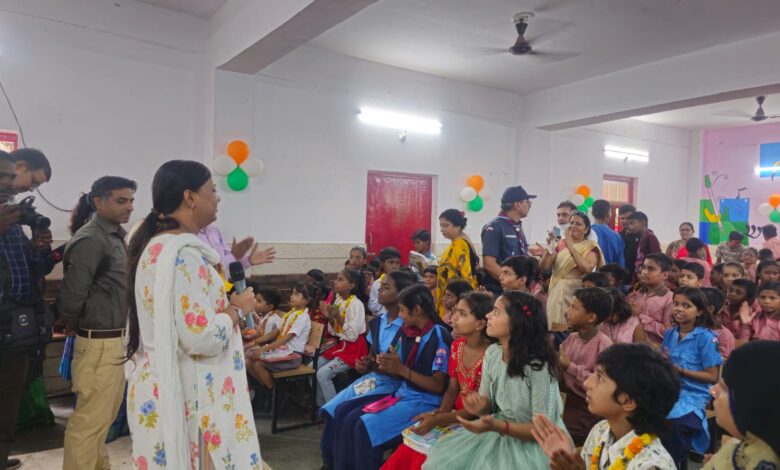 Prayagraj: Grand inauguration of the second phase of School Chalo Abhiyan – Festive welcome to newly admitted students in Prayagraj
