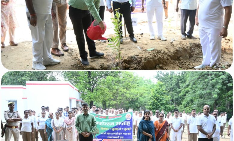 Prayagraj news: Commendable initiative towards environmental protection in 4th Battalion PAC, Prayagraj