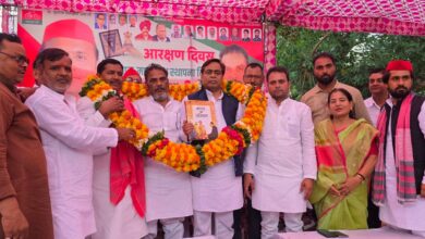 Constitution-Manastham Foundation Day: MLA roared loudly on the establishment of Constitution-Manastham in Belha