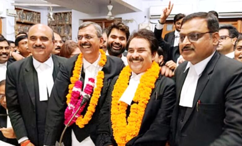 Allahabad High Court Bar Association Election: Rakesh Pandey 'Babua' becomes president, Akhilesh Sharma elected general secretary