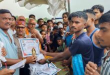 Sports Competition Organized: Grand sports competition organized in Korrahi on Nag Panchami