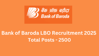 BOB LBO Recruitment 2025: Recruitment for 2500 posts in Bank of Baroda, applications start from July 4