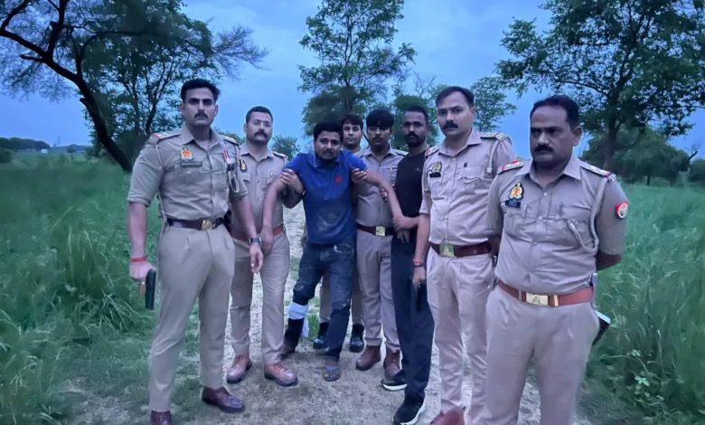 Kaushambhi news: 25 thousand bounty of vicious criminal of Raju murder case killed in encounter