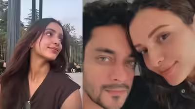 Tripti Dimri enjoying holidays: Tripti Dimri was seen enjoying holidays with her boyfriend amidst the shooting of 'Romeo'