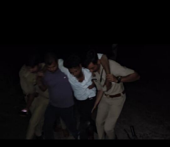 Pratapgarh news: Inter-district criminal arrested in police encounter, Pratapgarh police got big success