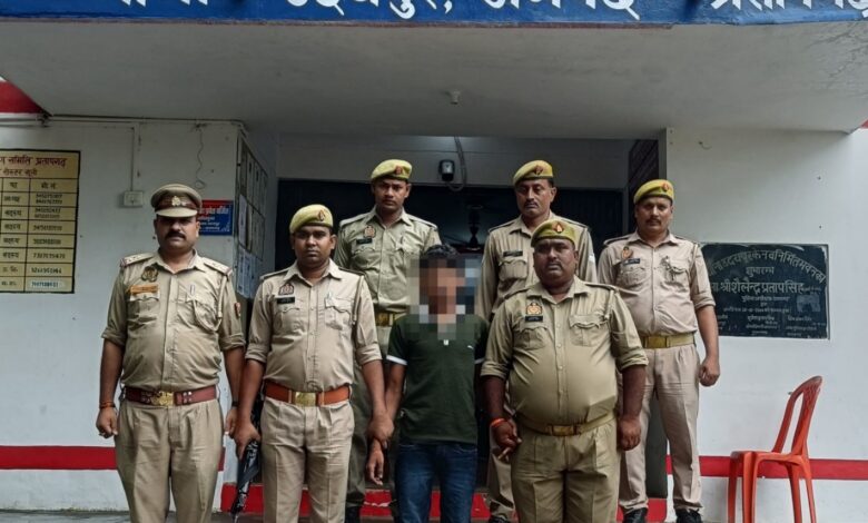 Pratapgarh news: Wanted accused of rape and POCSO Act arrested in Pratapgarh