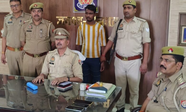 Sonbhadra news: The accused who gave false information about a bomb in the district hospital was arrested