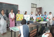 Prayagraj news: Poster competition organized in college on the topic 'Tricolor is my identity'