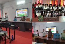 Prayagraj news: The college campus resonated with the glory of the national flag