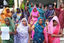 Sonbhadra news: Land mafias occupy irrigation department's land, villagers protest