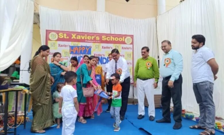 Azaadi Diwas Special: Grand celebration of Independence Day and Shri Krishna Janmashtami at St. Xavier's Public School