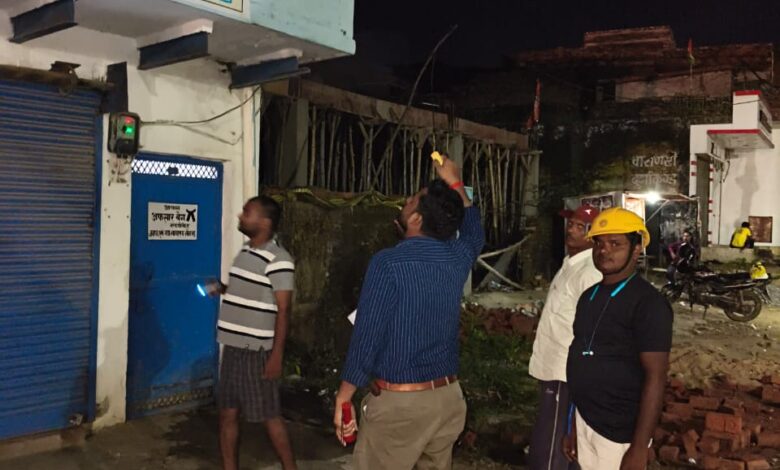 Sonbhadra: The fire department is running a checking campaign at night, panic among consumers