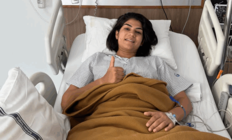 Yastika Bhatia's knee surgery is successful, and she is expected to return soon.