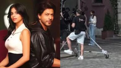 Suhana Khan looks viral: Suhana Khan's look leaked from the sets of the film 'King'
