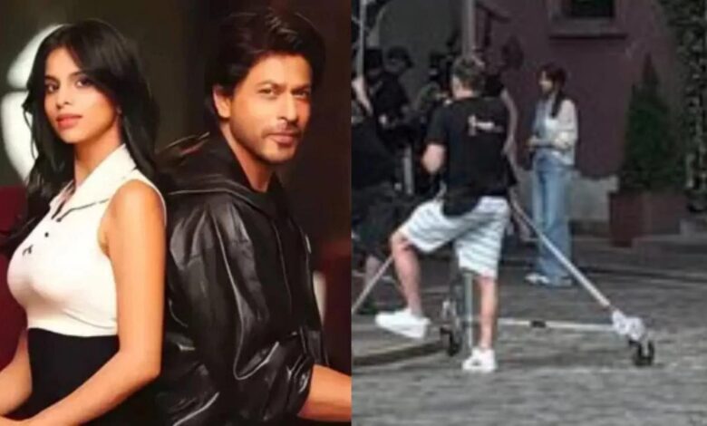 Suhana Khan looks viral: Suhana Khan's look leaked from the sets of the film 'King'