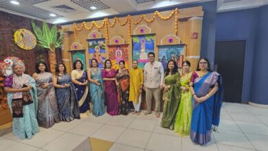 New Delhi: Durga Puja is celebrated with great enthusiasm across the world, with NRIs participating enthusiastically.
