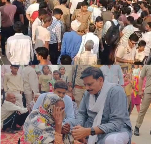 Dalit student injured: The death of a Dalit student sparked a ruckus in Rabupura. The blockade was lifted after the family spoke to the Chief Minister.