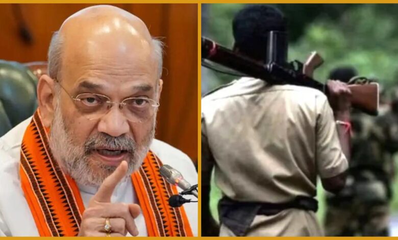 Amit shah and naxal