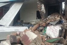 Road accident in Pratapgarh: Uncontrolled car wreaks havoc, shopkeeper injured after ramming into sweet shop