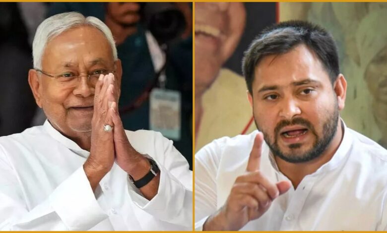 Nitish Kumar and tejaswi Yadav