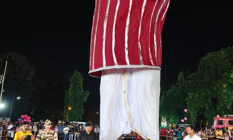 Sonbhadra news: Dussehra festival celebrated with great enthusiasm
