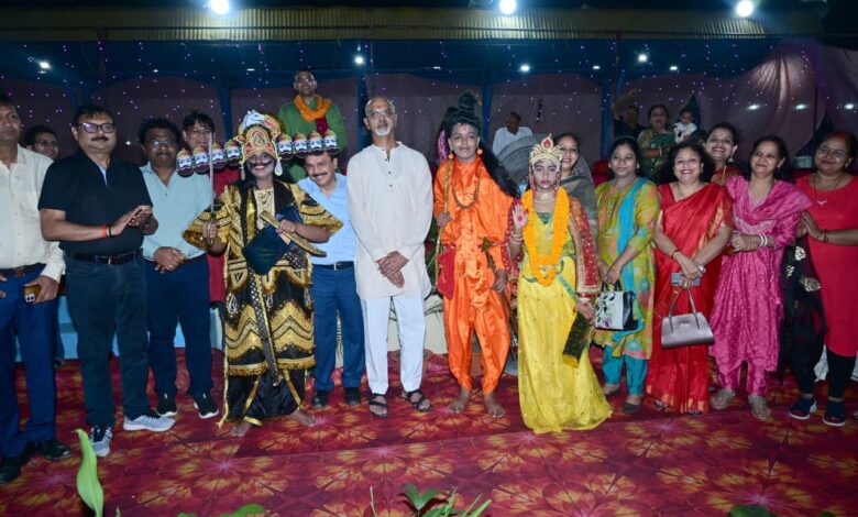 Sonbhadra news: Dussehra celebrated with devotion at NTPC Singrauli campus