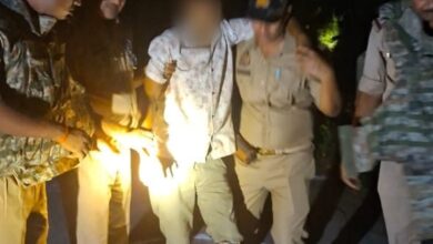 Prayagraj news: One accused arrested in Shivkuti police station encounter, illegal weapons and chain recovered