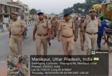 Pratapgarh: Pratapgarh police on high alert for Diwali festival, ASP(W) conducted foot patrol and inspected security arrangements.