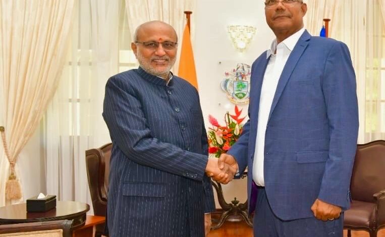 Swearing-in ceremony: Vice President Radhakrishnan attended the swearing-in ceremony of the President of Seychelles
