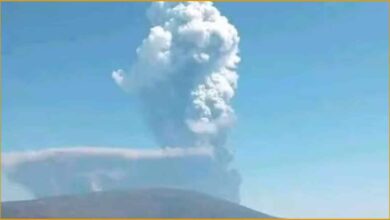 इथियोपिया ज्वालामुखी विस्फोट, volcanic ash india impact, ज्वालामुखी की राख भारत, Delhi NCR AQI, IMD Weather Update, Flights Cancelled India, Ethiopia Haile Gubbi Volcano, Volcanic Ash Cloud India, Indian Aviation News, Pollution Level NCR