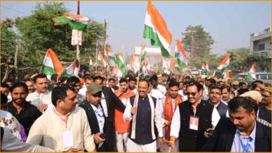 Jhansi News , Keshav Prasad Maurya, Sardar Patel Jayanti, Ekta Yatra Jhansi, Chirgaon News, Patel 150th Birth Anniversary, Uttar Pradesh Deputy CM, Vande Mataram, Self-Reliant India, Ekta March, Statute of Unity, Modi Government Development