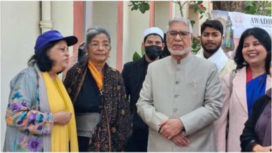 Lucknow News, ज़ायका और ज़ुबान, लखनऊ साहित्य उत्सव, मुशायरा लखनऊ, हिंदी उर्दू कविता, सांस्कृतिक कार्यक्रम लखनऊ, बैतबाज़ी प्रतियोगिता, कथा रंग, ओपन माइक कविता, ओसामा तलहा सोसाइटी