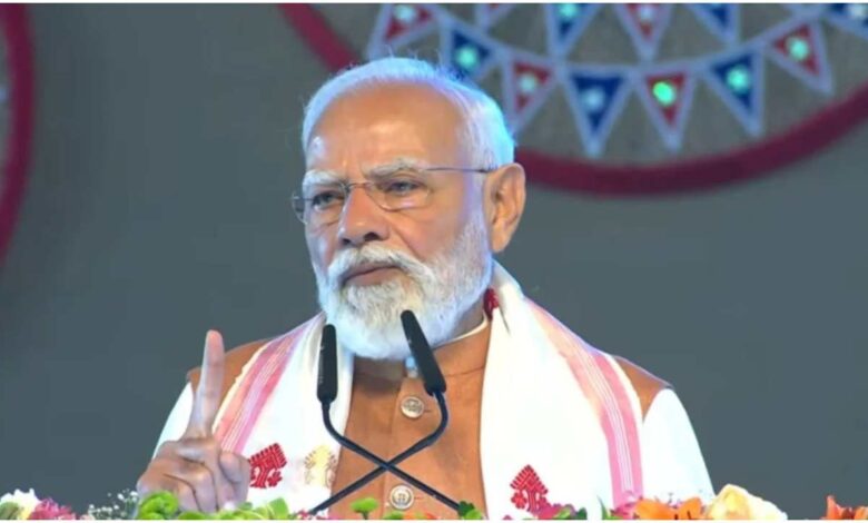 PM Modi Latest News, SIR Voter List Revision, Modi Attack on INDIA Alliance, Assam Rally PM Modi, Guwahati Airport New Terminal, Illegal Infiltration India, BJP vs Congress News, Northeast Development Modi