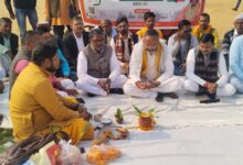 Sonbhadra news: Sadar MLA said, 'Son's soil, son's power, let us play together.