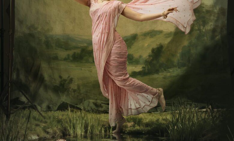 Tamannaah Bhatia's first look released, raising curiosity about the 'V. Shantaram' biopic