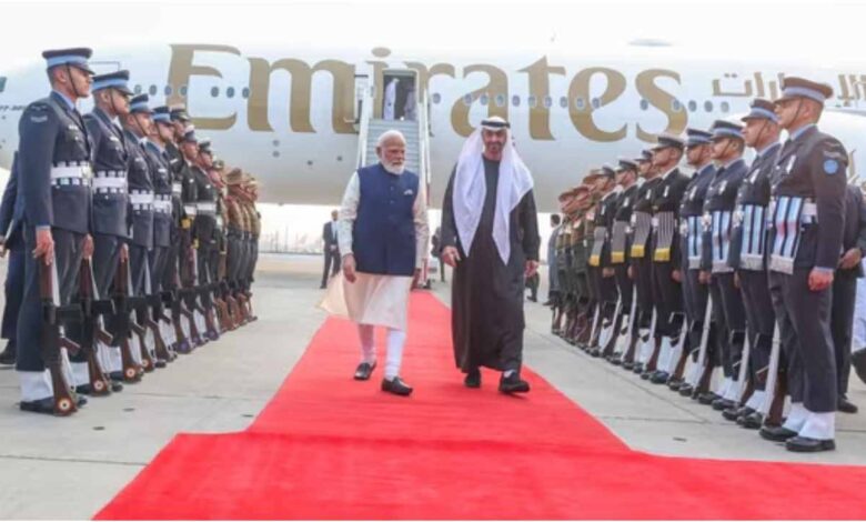 UAE President India Visit, Sheikh Mohammed bin Zayed India, PM Modi UAE President Meeting, India UAE Relations, West Asia Tension India UAE, Vikram Misri Statement, UAE President Delhi Visit