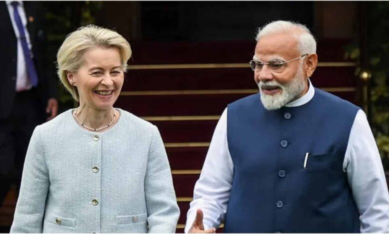 India EU FTA, भारत यूरोपीय संघ व्यापार समझौता, Mother of All Deals, Ursula von der Leyen India visit, India EU summit 2026, India Europe Free Trade Agreement, भारत ईयू शिखर सम्मेलन, India EU trade news