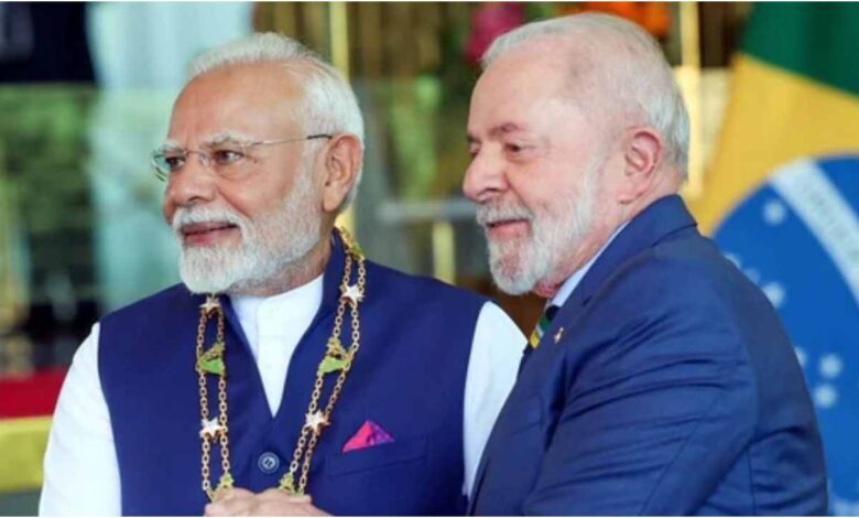 Modi Lula Talks, Brazil President India Visit, US Tariff Tension India, India Brazil Strategic Partnership, Global South Cooperation, Trump India Trade Tariff