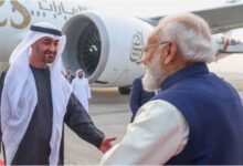 PM Modi UAE President, Sheikh Mohammed bin Zayed India Visit, Modi Palam Airport UAE President, India UAE Relations, India UAE Trade Energy Talks, Sheikh Mohammed bin Zayed Modi Meeting, UAE President India Visit News