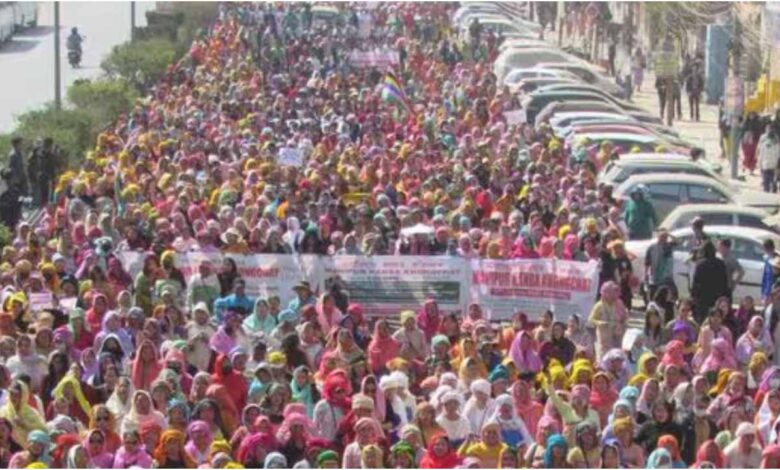 Imphal COCOMI Rally, Manipur Territorial Integrity, मणिपुर संकट, COCOMI Protest, Manipur President Rule, Manipur Ethnic Violence, Imphal News, Manipur Latest News