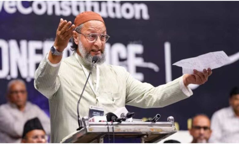 ओवैसी बयान, हिजाब वाली महिला प्रधानमंत्री, AIMIM ओवैसी न्यूज, BJP प्रतिक्रिया ओवैसी, भारतीय संविधान और धर्मनिरपेक्षता, हिमंत बिस्वा सरमा बयान, शहजाद पूनावाला ट्वीट, UAPA पर ओवैसी हमला